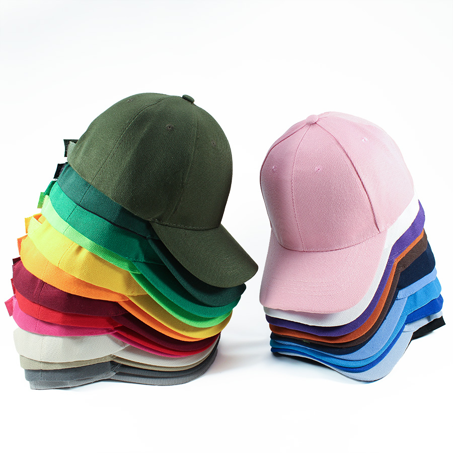 Baseball Cap Structured - Classic Plain Baseball Cap for Men
