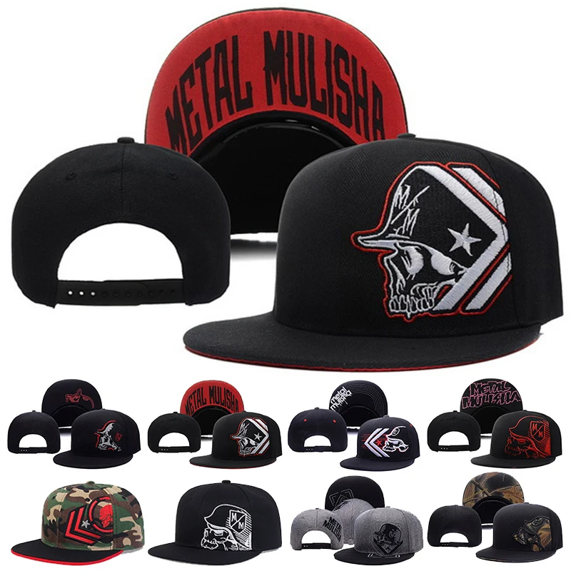 Unisex Skeleton Embroidery Bas - Snapback Hat Flat 리뷰 및 가격