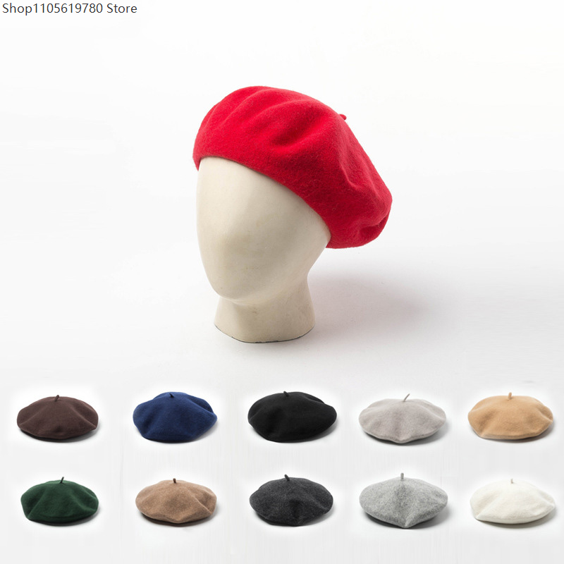 Men Women Military Army Soldie - Beret French Wool 리뷰 및 가격