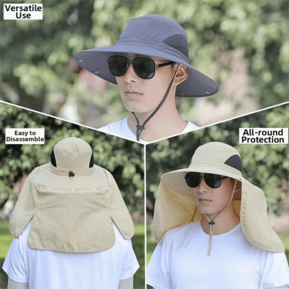 Fashion Cloth Men Sun Hat Big  - Bucket Hat Cotton 리뷰 및 가격