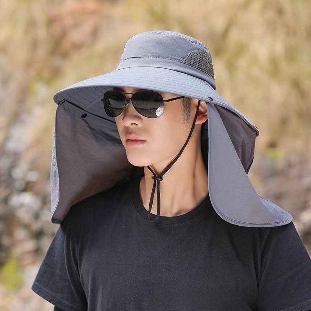 Fashion Cloth Men Sun Hat Big  - Bucket Hat Cotton 리뷰 및 가격