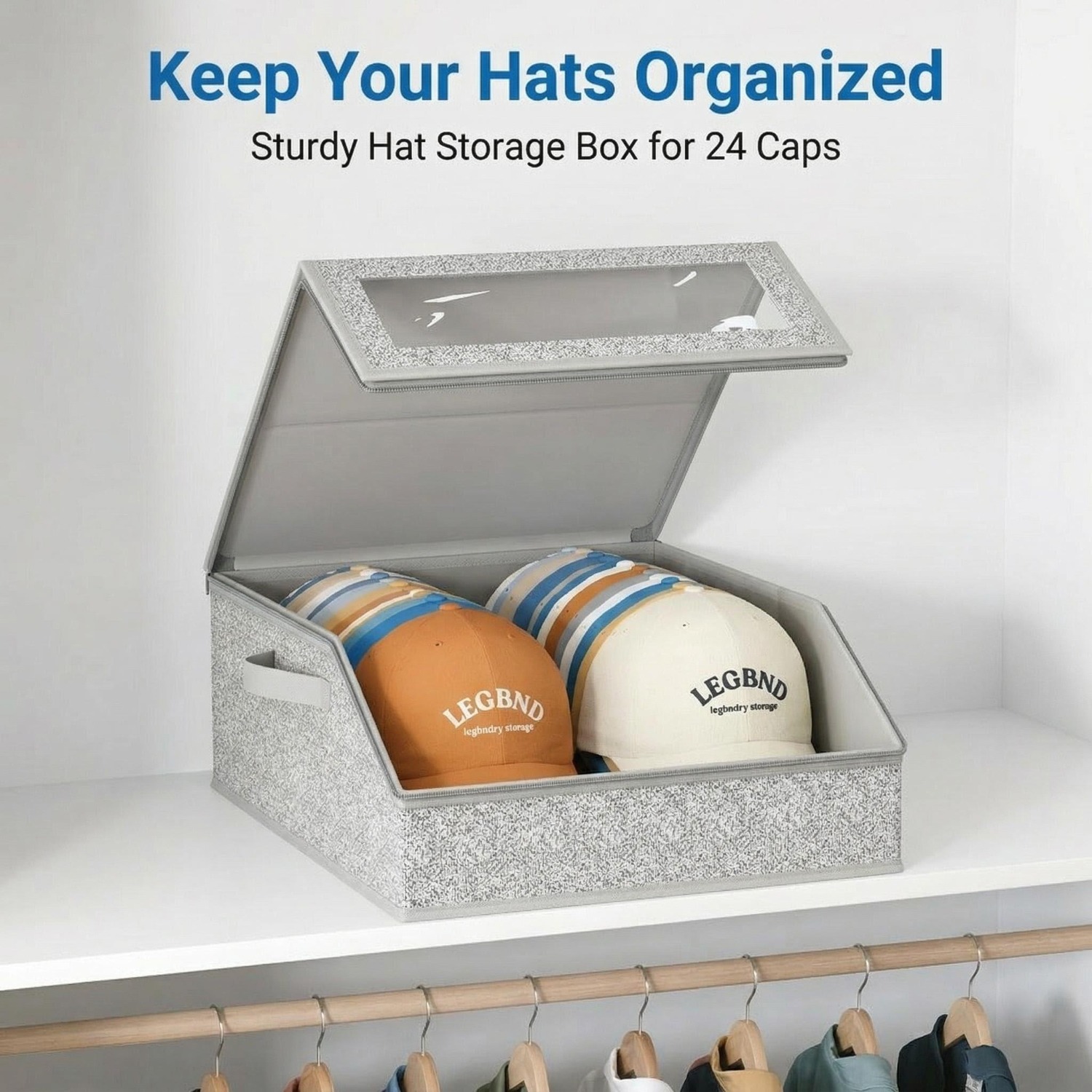 Large Capacity Double Row Hat  - Baseball Cap Structured 리뷰 및 가격