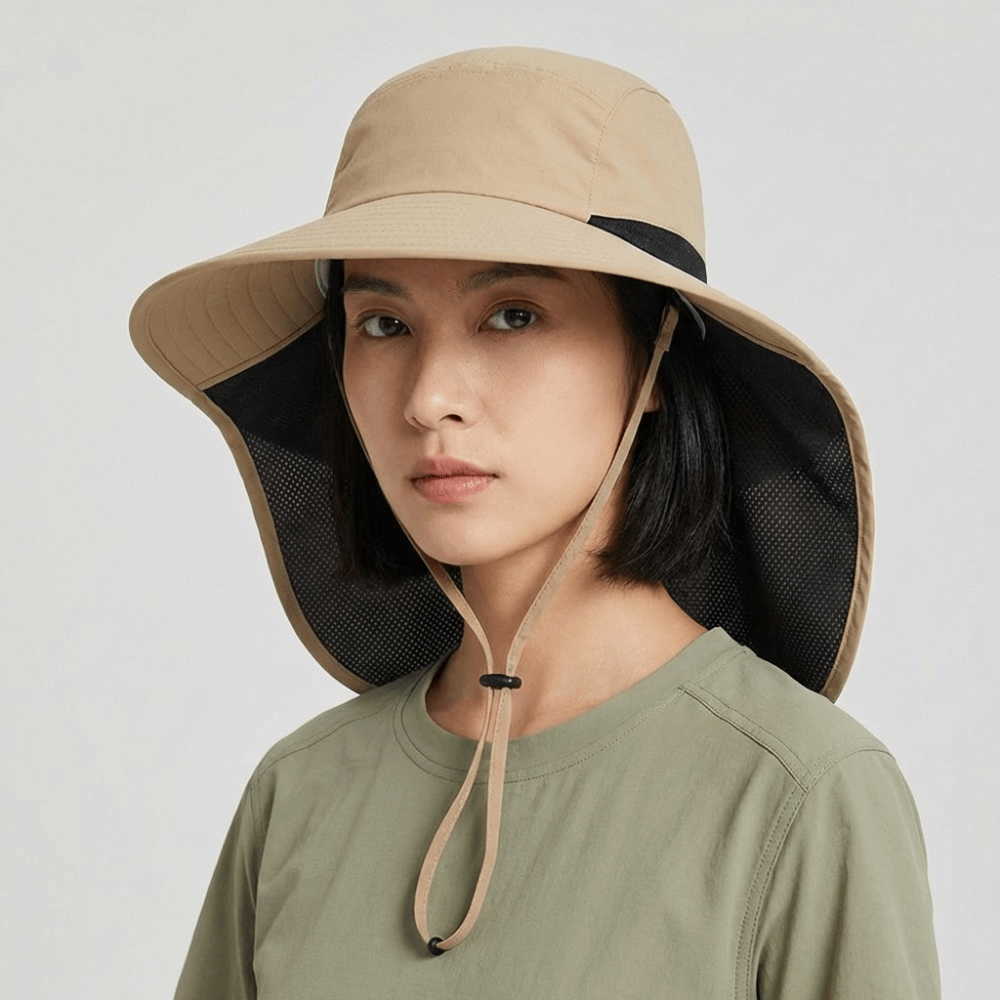 Fashion Wide Brim Outdoor Sun  - Bucket Hat Cotton 리뷰 및 가격