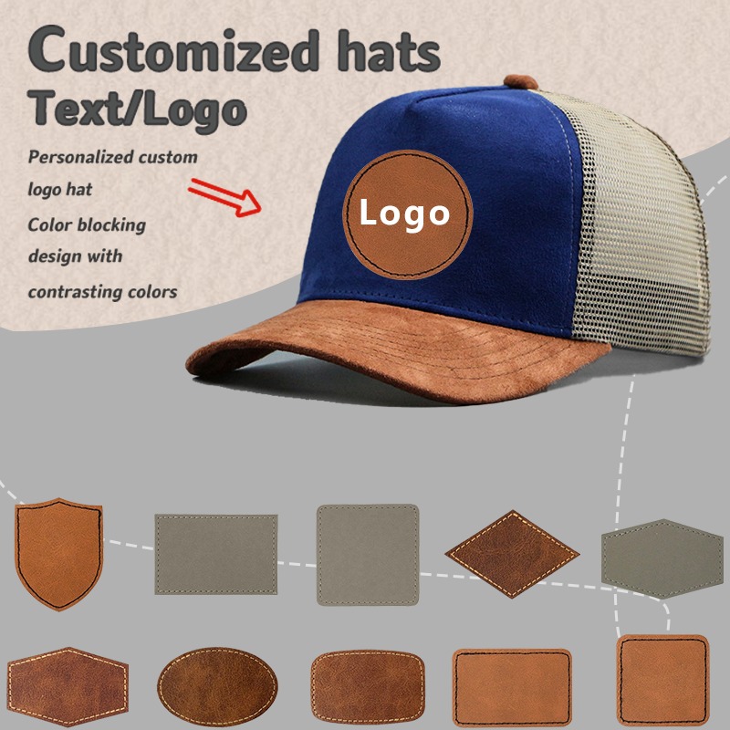 Leather Label Custom Logo Five - Baseball Cap Structured 리뷰 및 가격