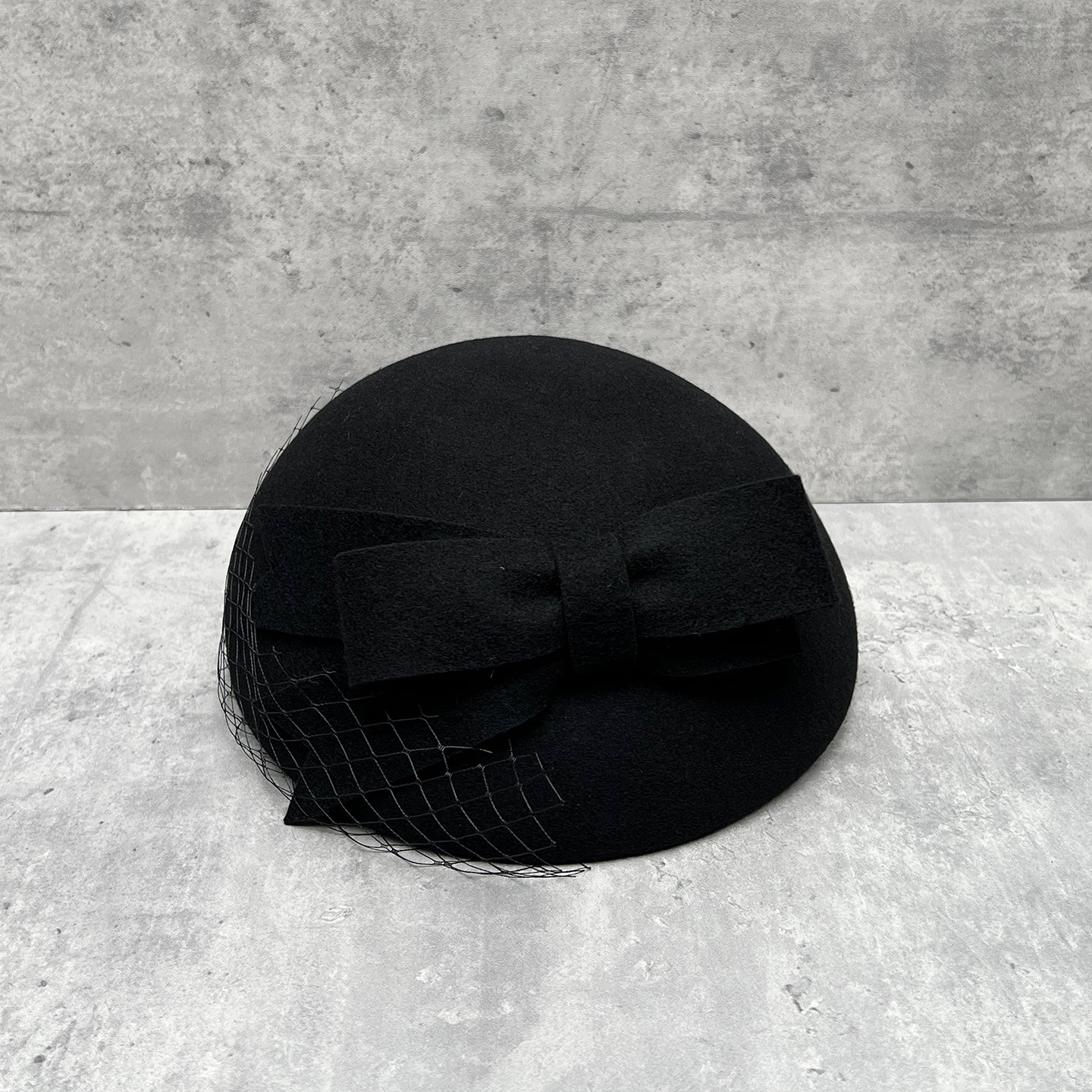French Elegant Mesh-Bow Wool B - Beret French Wool 리뷰 및 가격