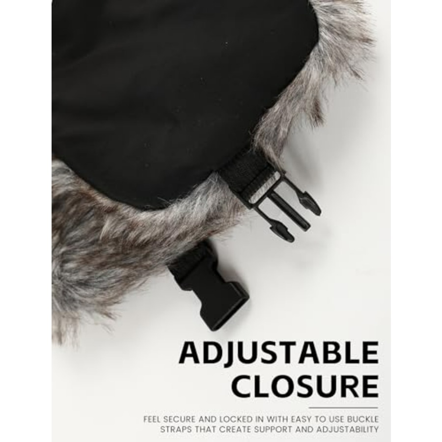 Buauty Fur Trapper Hat for Men - Trapper Hat Ear Flap 리뷰 및 가격