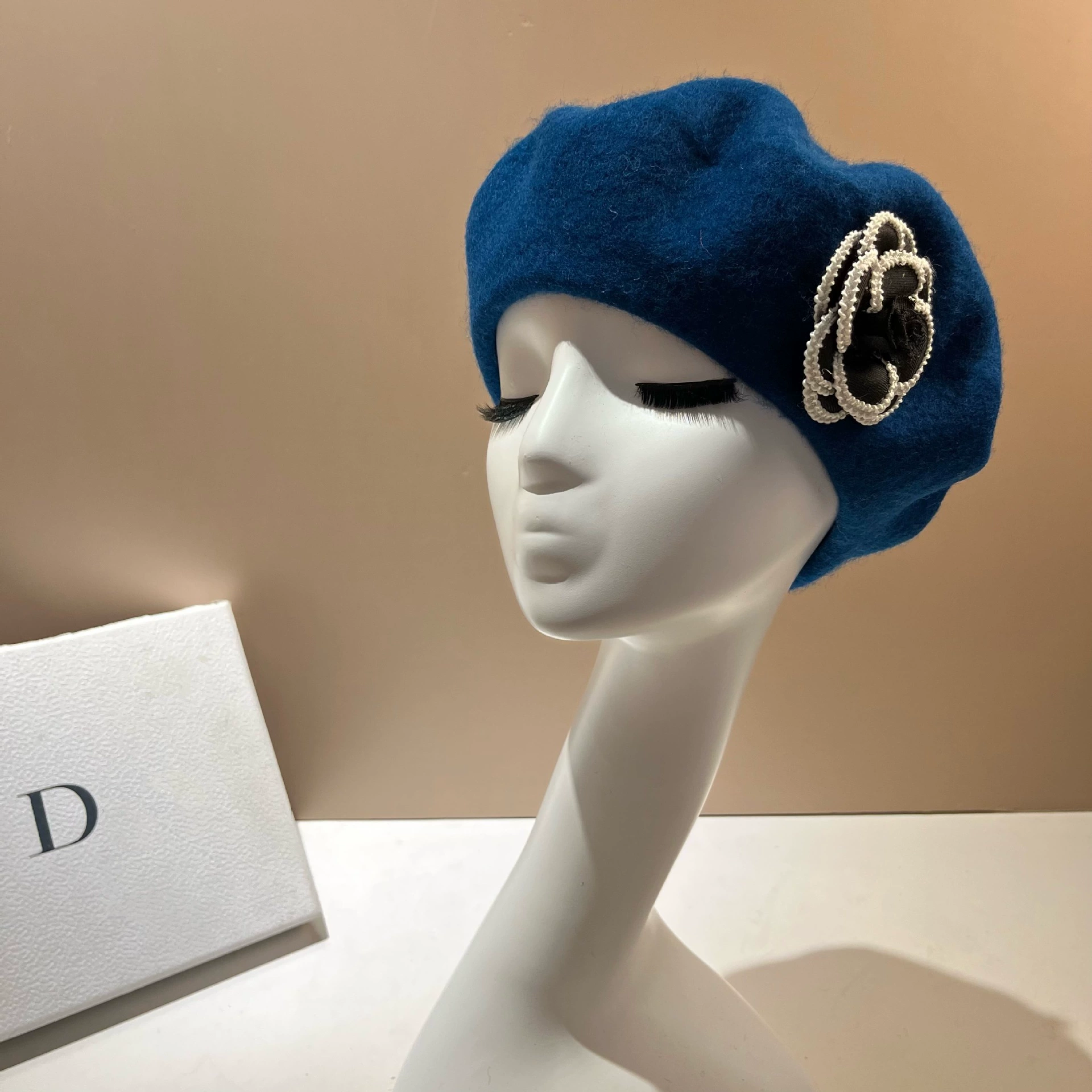 Camellia accessories 2025 autu - Beret French Wool 리뷰 및 가격