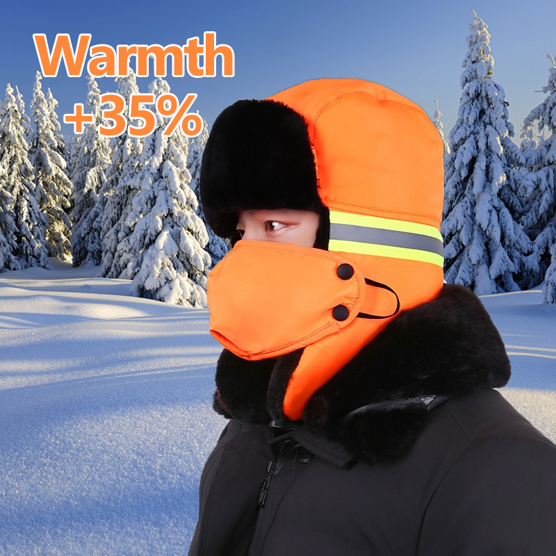Winter Trapper Hat with Ear Fl - Winter Trapper Hat 리뷰 및 가격