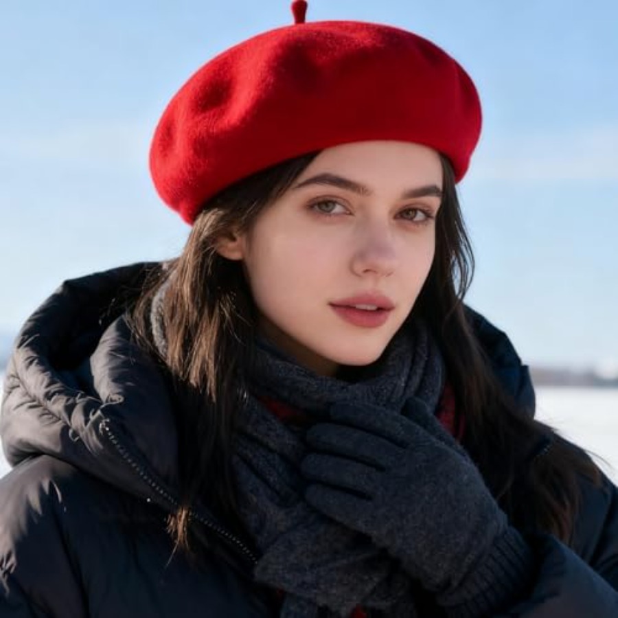 Women Classic French Beret Hat - Beret French Wool 리뷰 및 가격