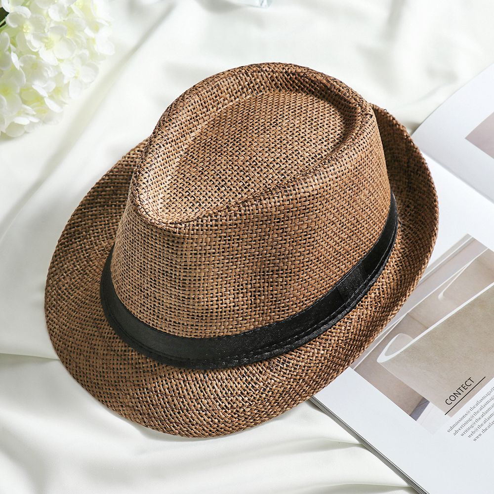 Fashion Gangster Cap Wide Brim - Cowboy Hat Straw 리뷰 및 가격