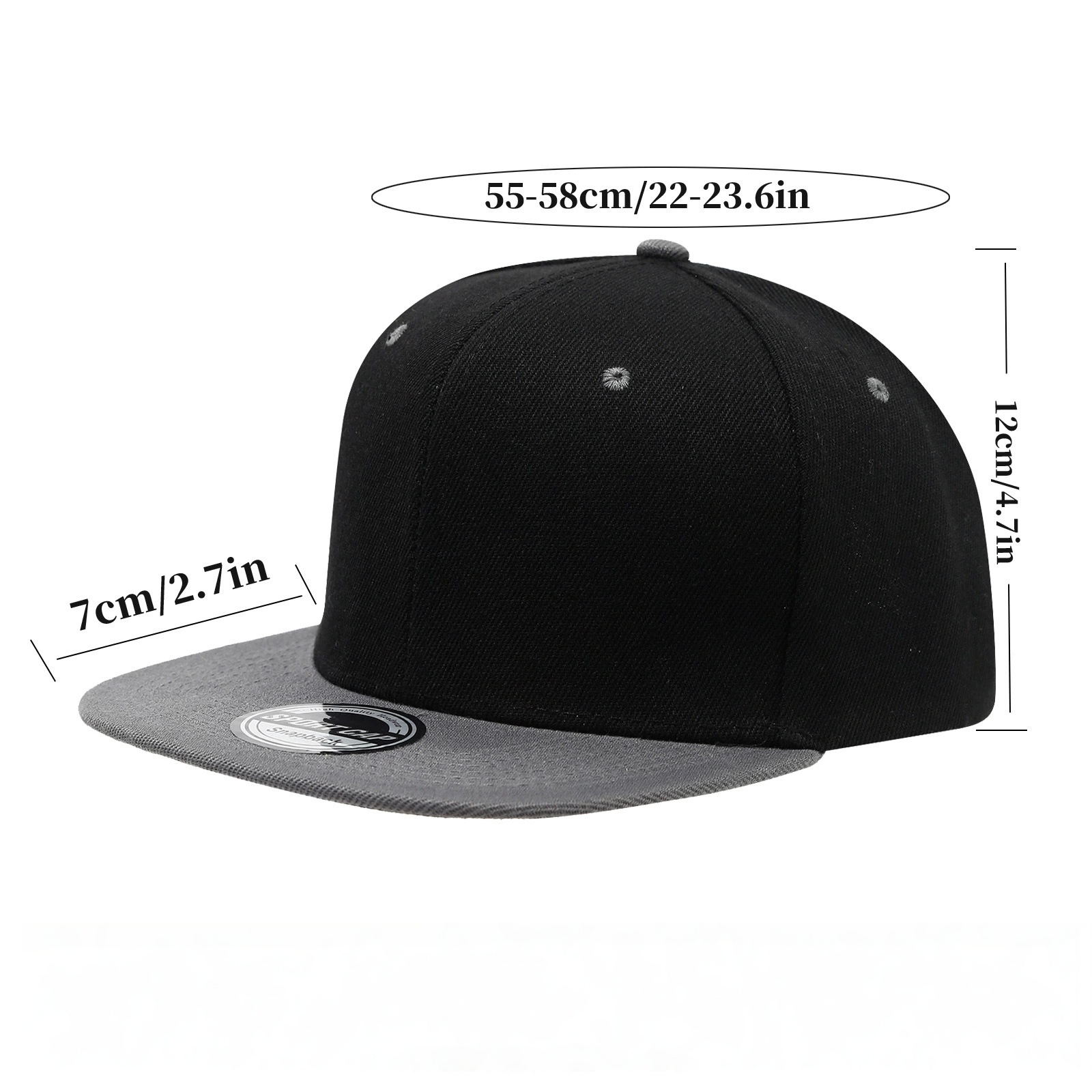Custom Logo Snapback Caps Men  - Snapback Hat Flat 리뷰 및 가격
