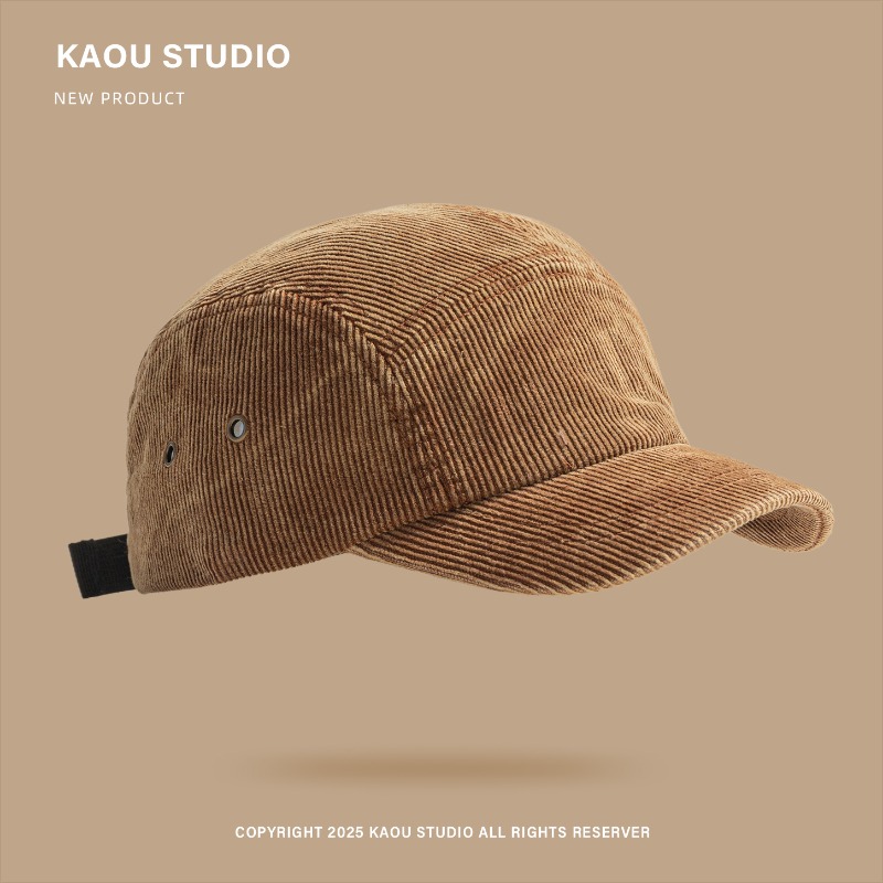 Unisex 5-Panel Corduroy Cap, S - Corduroy Cap 5 Panel 리뷰 및 가격
