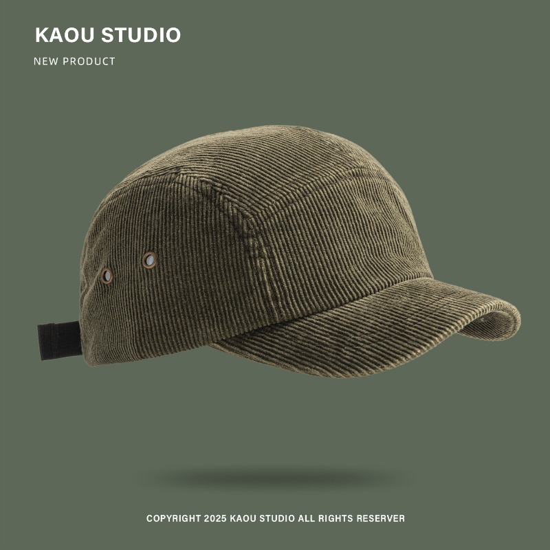 Unisex 5-Panel Corduroy Cap, S - Corduroy Cap 5 Panel 리뷰 및 가격