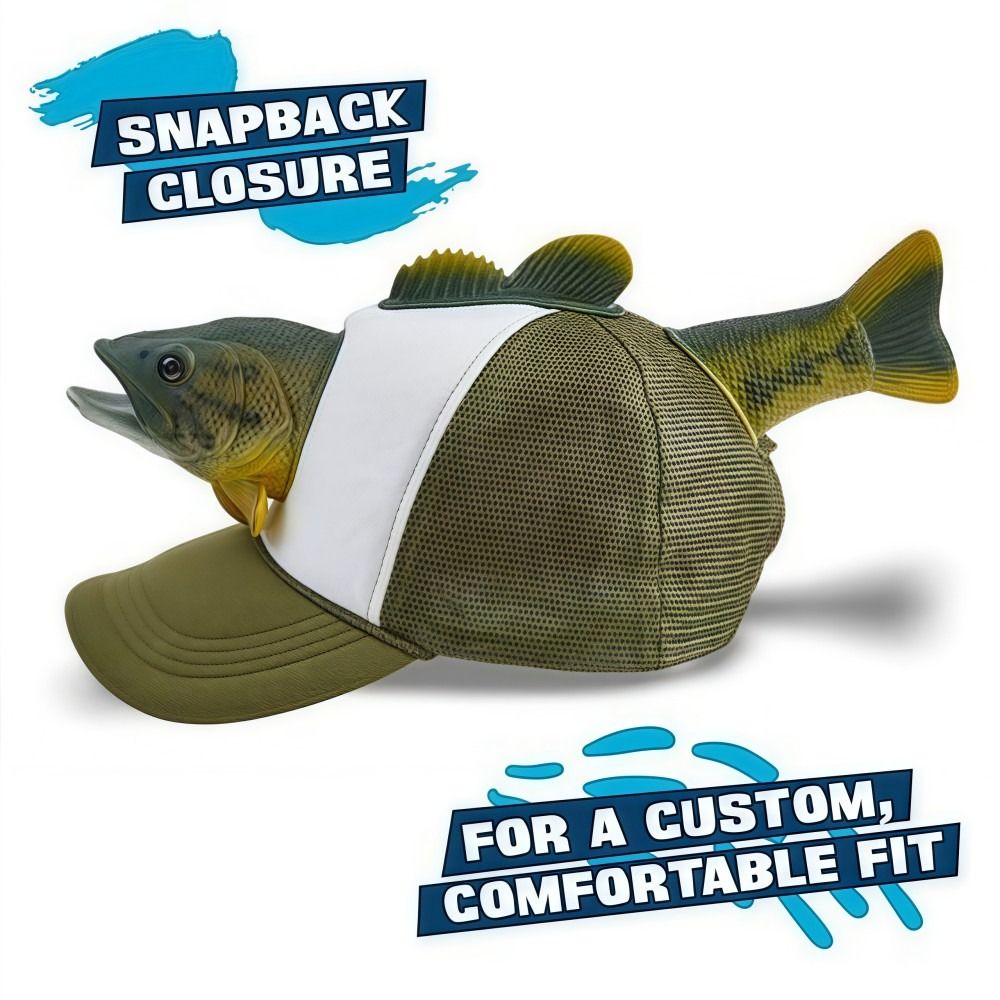 Funny 3D Fish Animal Trucker H - Trucker Cap Mesh 리뷰 및 가격