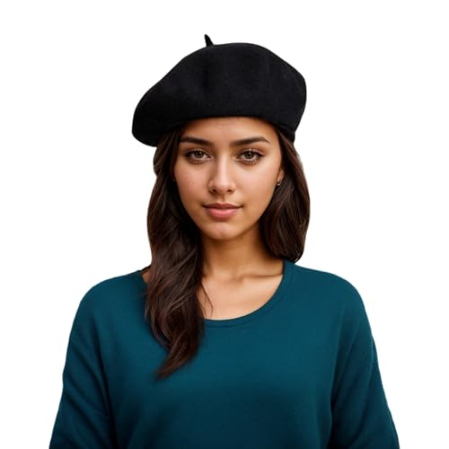 Women's ​​Beret Hats​​ - Frenc - Beret French Wool 리뷰 및 가격