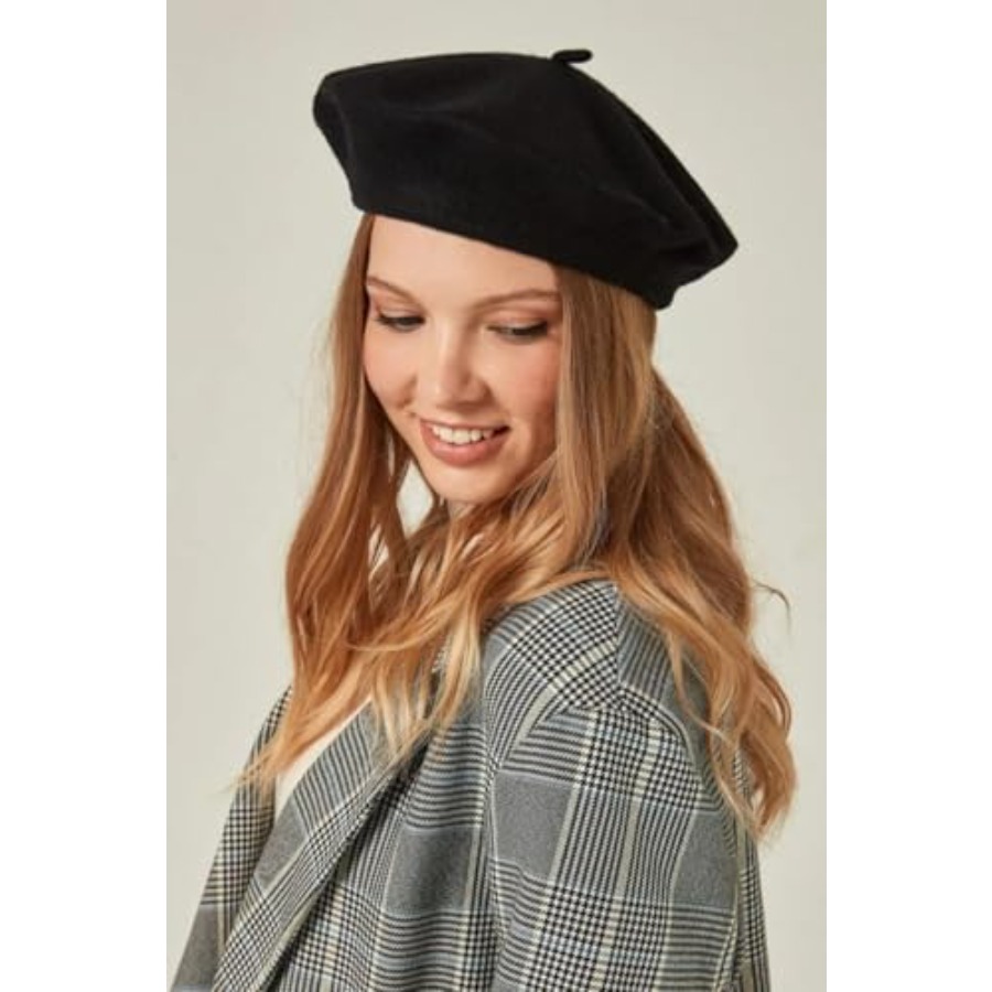 Women's ​​Beret Hats​​ - Frenc - Beret French Wool 리뷰 및 가격