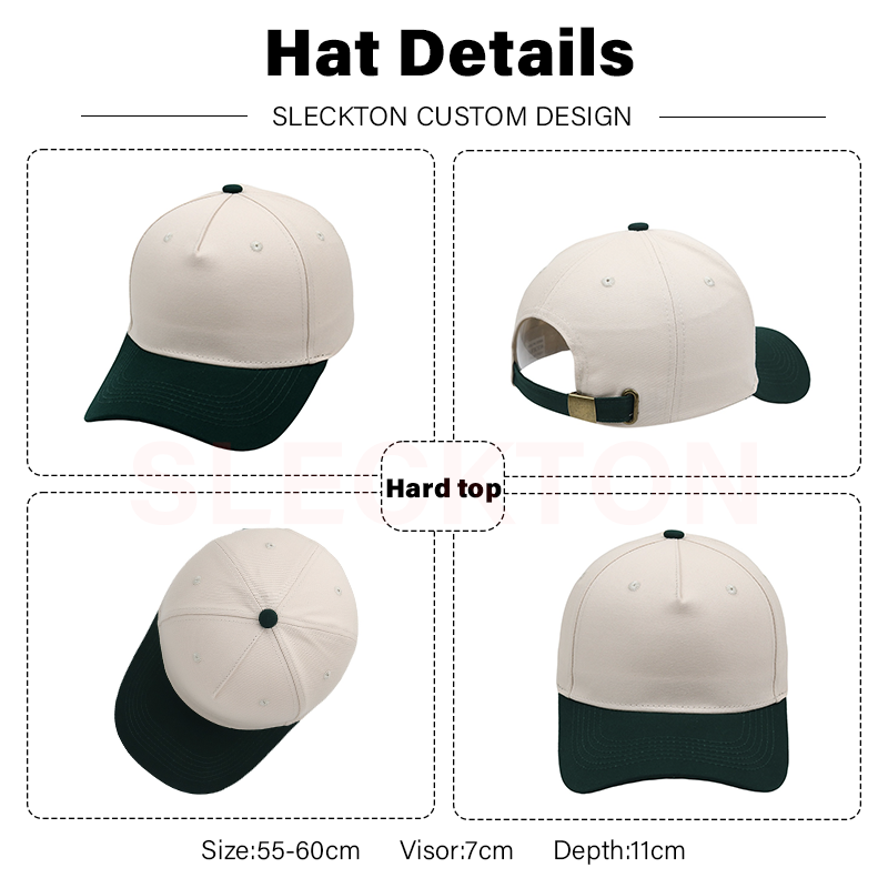 SLECKTON Custom Logo Baseball  - Baseball Cap Structured 리뷰 및 가격