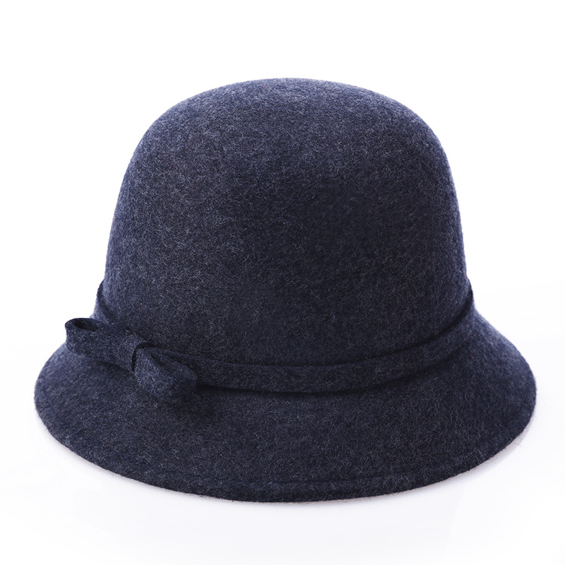100% Real Wool Women Hats Autu - Fedora Hat Wool 리뷰 및 가격