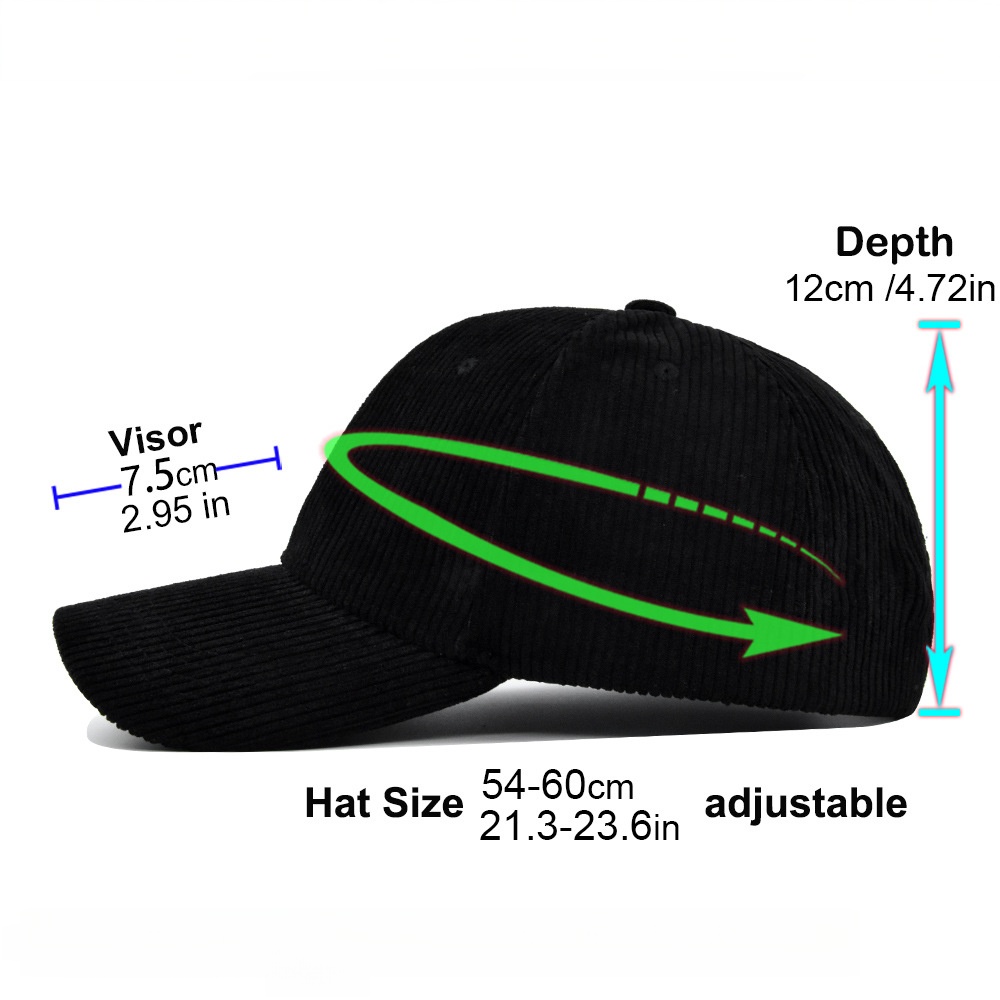 Corduroy Trucker Hat Unisex 5  - Corduroy Cap 5 Panel 리뷰 및 가격