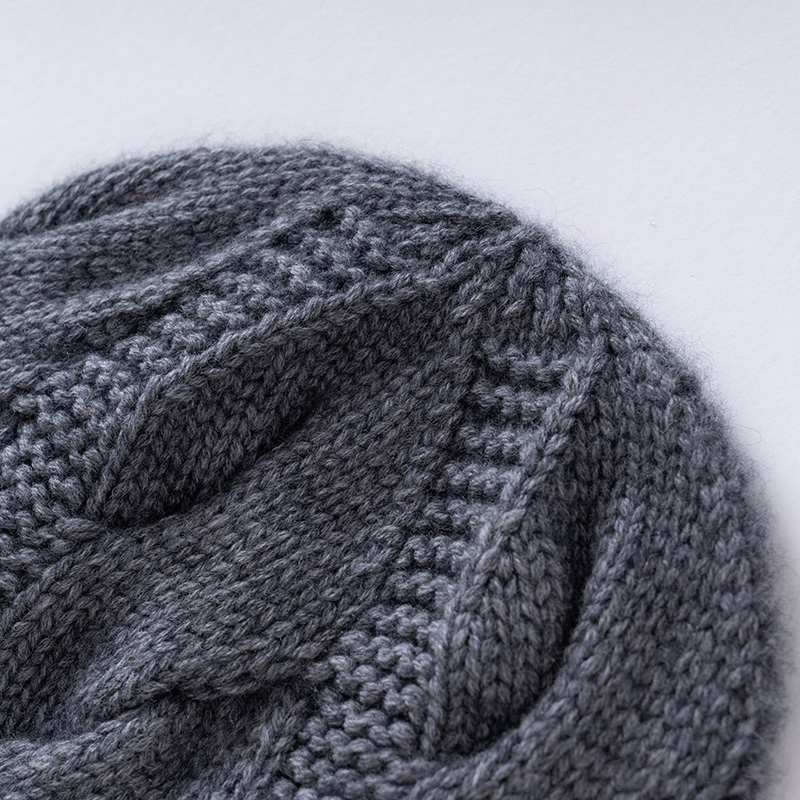 Winter New Women's Pure Cashme - Beanie Cuffed Knit 리뷰 및 가격