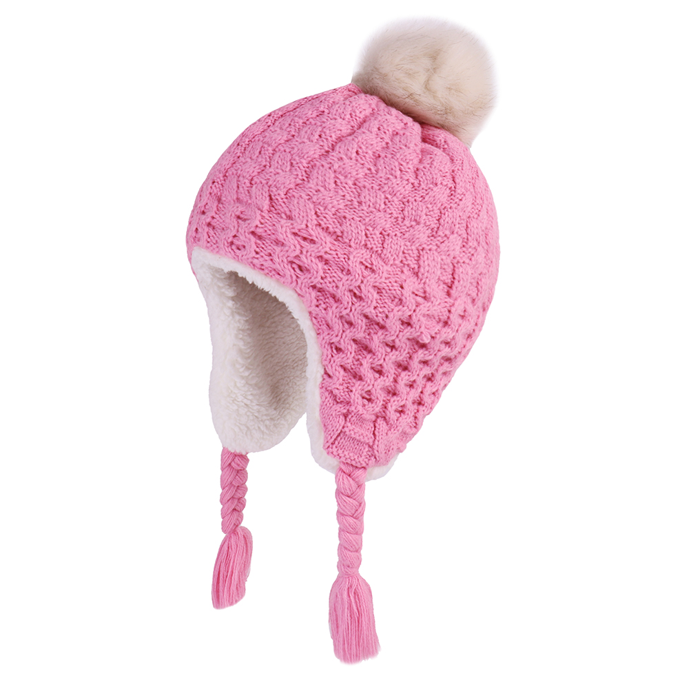 Baby Winter Knit Earflap Hats  - Trapper Hat Ear Flap 리뷰 및 가격