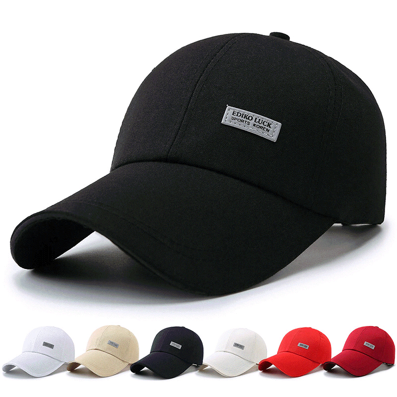 1Pcs Long Brimmed Baseball Cap - Dad Hat Cotton 리뷰 및 가격