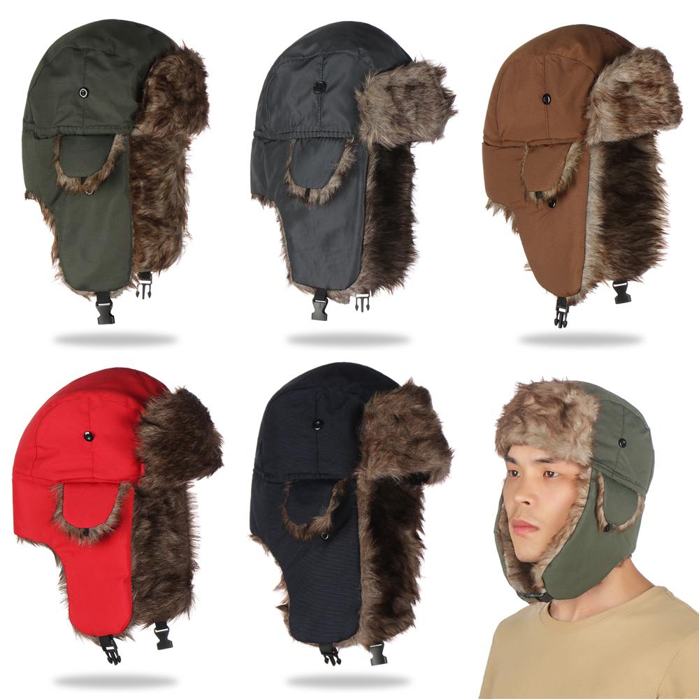 Warm Winter Fur Earflap Ski Ha - Winter Trapper Hat 리뷰 및 가격