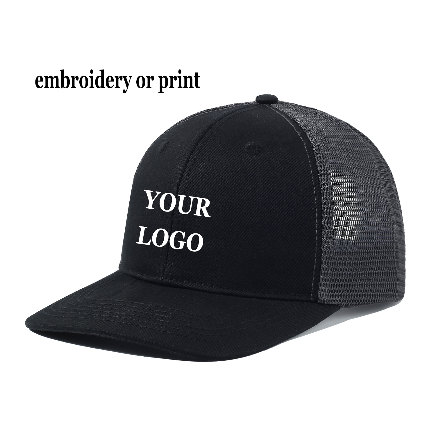 Custom Logo Sport Snapback Cap - Trucker Cap Mesh 리뷰 및 가격