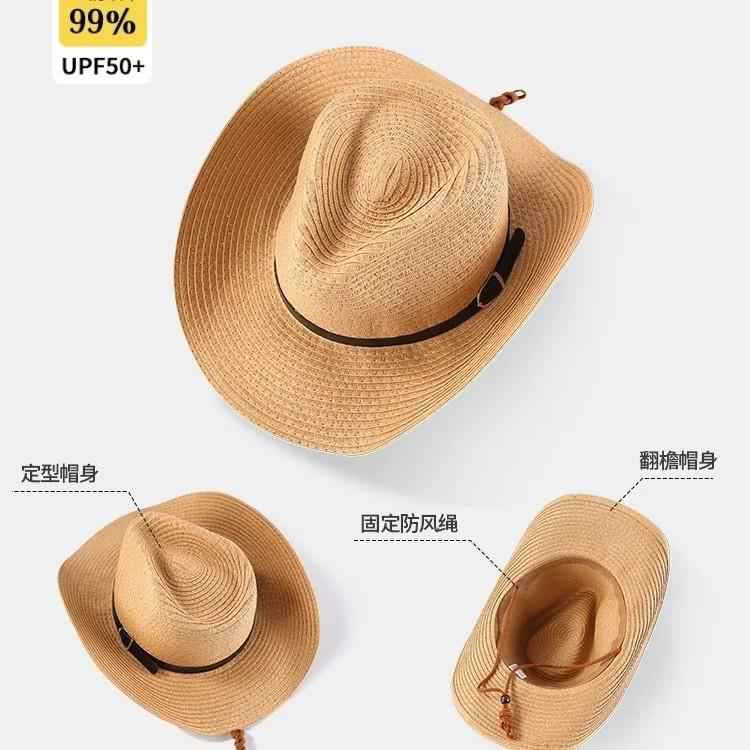 Summer Men Western Shapeable C - Cowboy Hat Straw 리뷰 및 가격