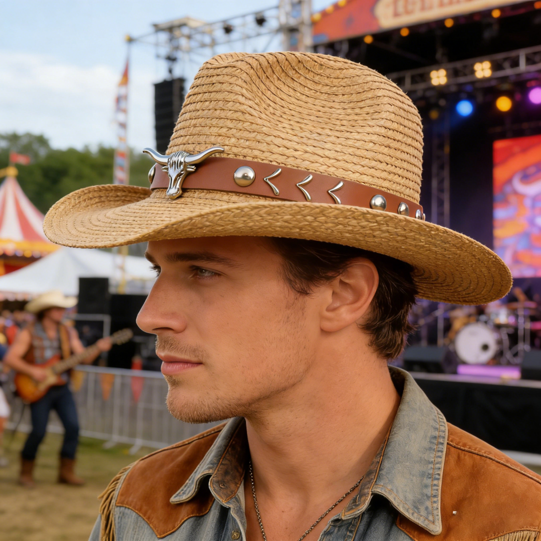 Vintage Straw Western Cowboy H - Cowboy Hat Straw 리뷰 및 가격