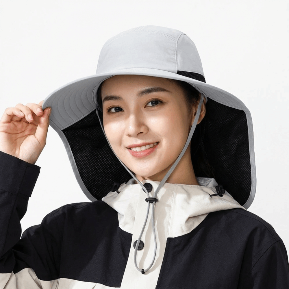 Fashion Wide Brim Outdoor Sun  - Bucket Hat Cotton 리뷰 및 가격