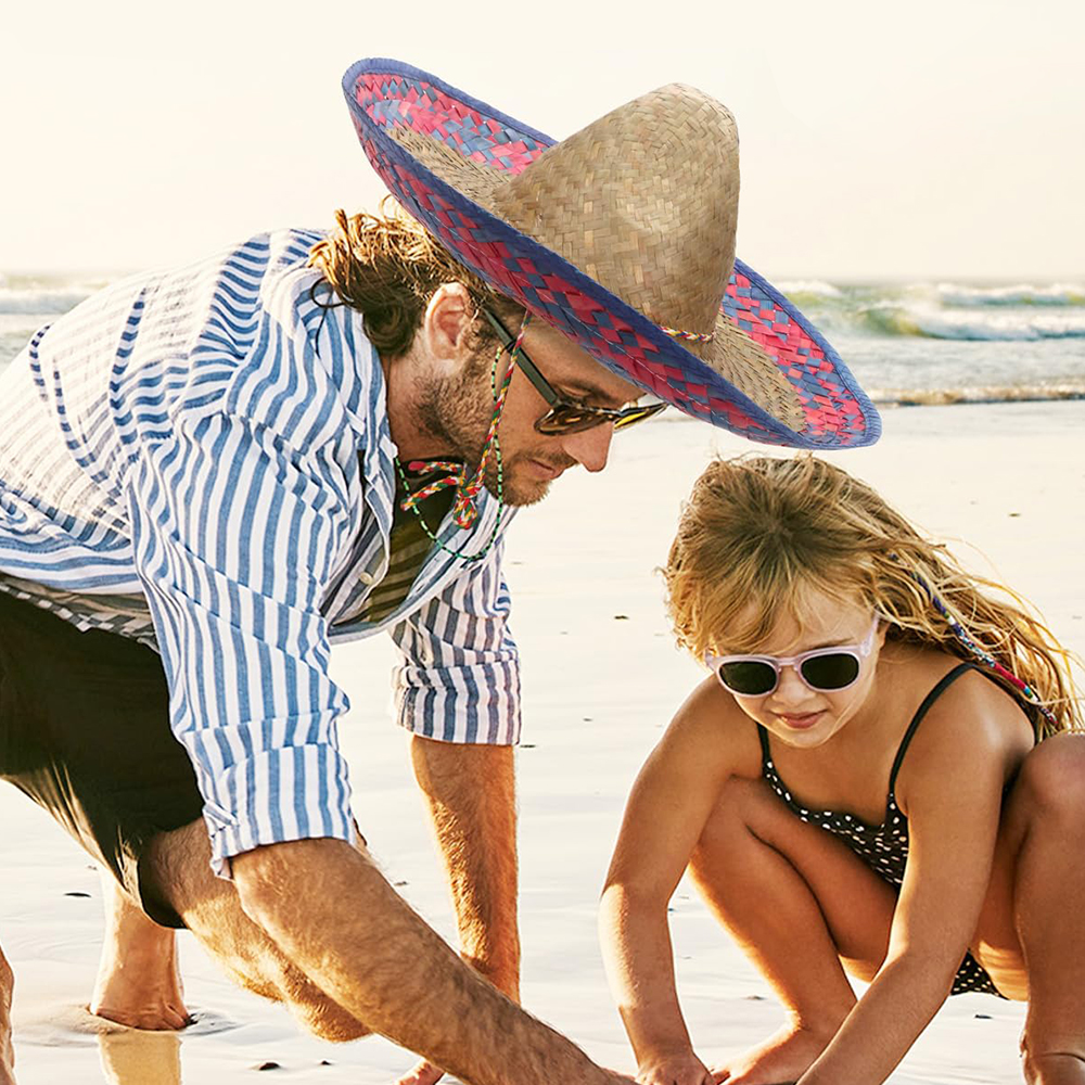 Mexican Sombrero Hat Straw Wea - Sun Hat Wide Brim 리뷰 및 가격