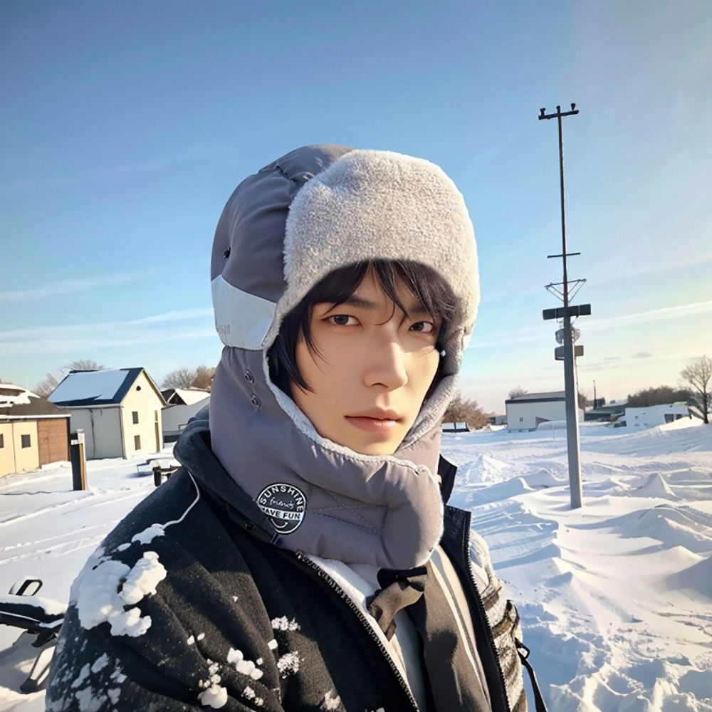 Mens Winter Ski Hat Thickened  - Winter Trapper Hat 리뷰 및 가격